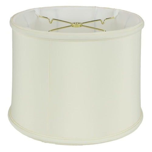 Classic Drum Lampshade in 100% Shantung Silk With No Piping - Different Colors