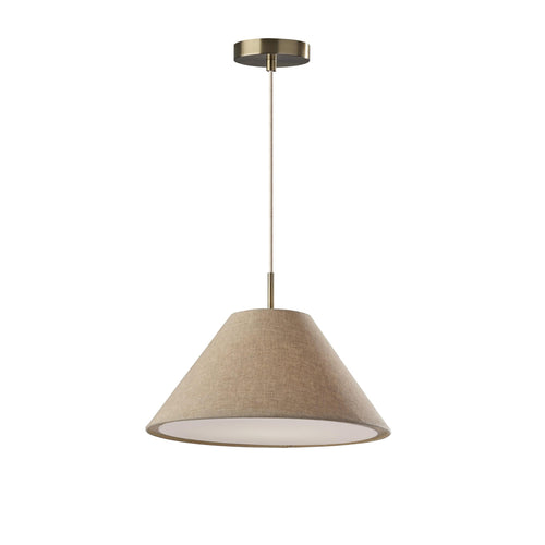 Hadley Pendant Lamp in Light Brown