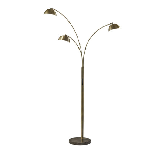 Bolton LED 3-ARM ARC Floor Lamp w/ Smart Switch