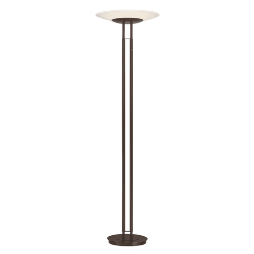 Dubai LED Torchiere Lamp in Bronze