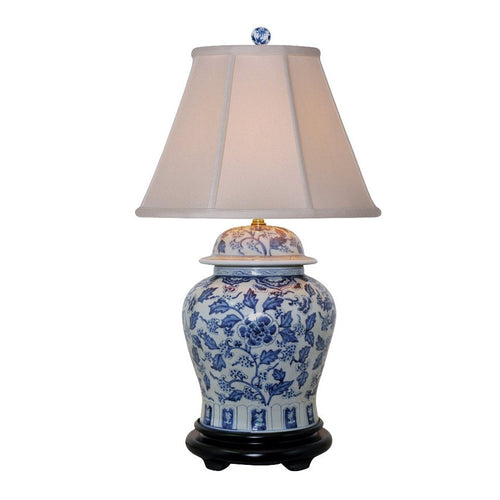 Porcelain Everdon Temple Jar Lamp