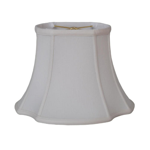 French Oval Lampshade in Faux Silk