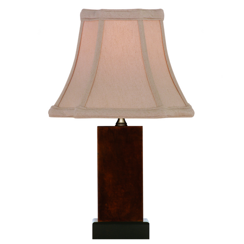 Mini Jade Brown Table Lamp