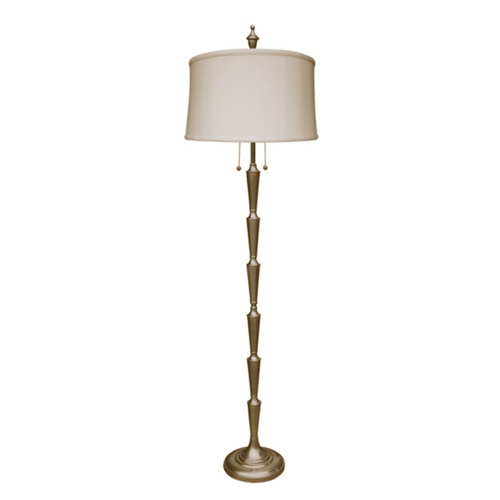 Solid Hand Polished Brass Williamsburg Floor Lamp