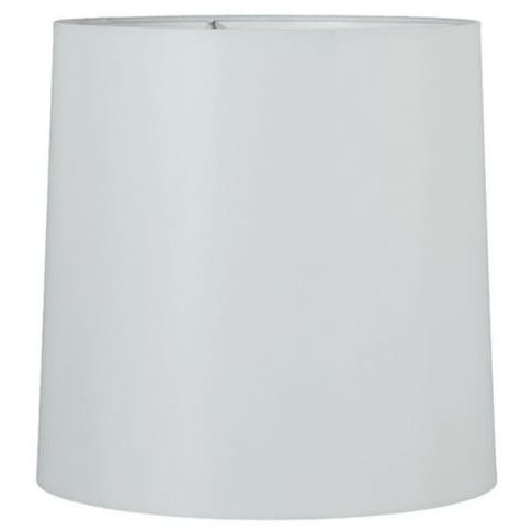 Extra Tall Cylinder Shape Drum Lampshade in Faux Silk