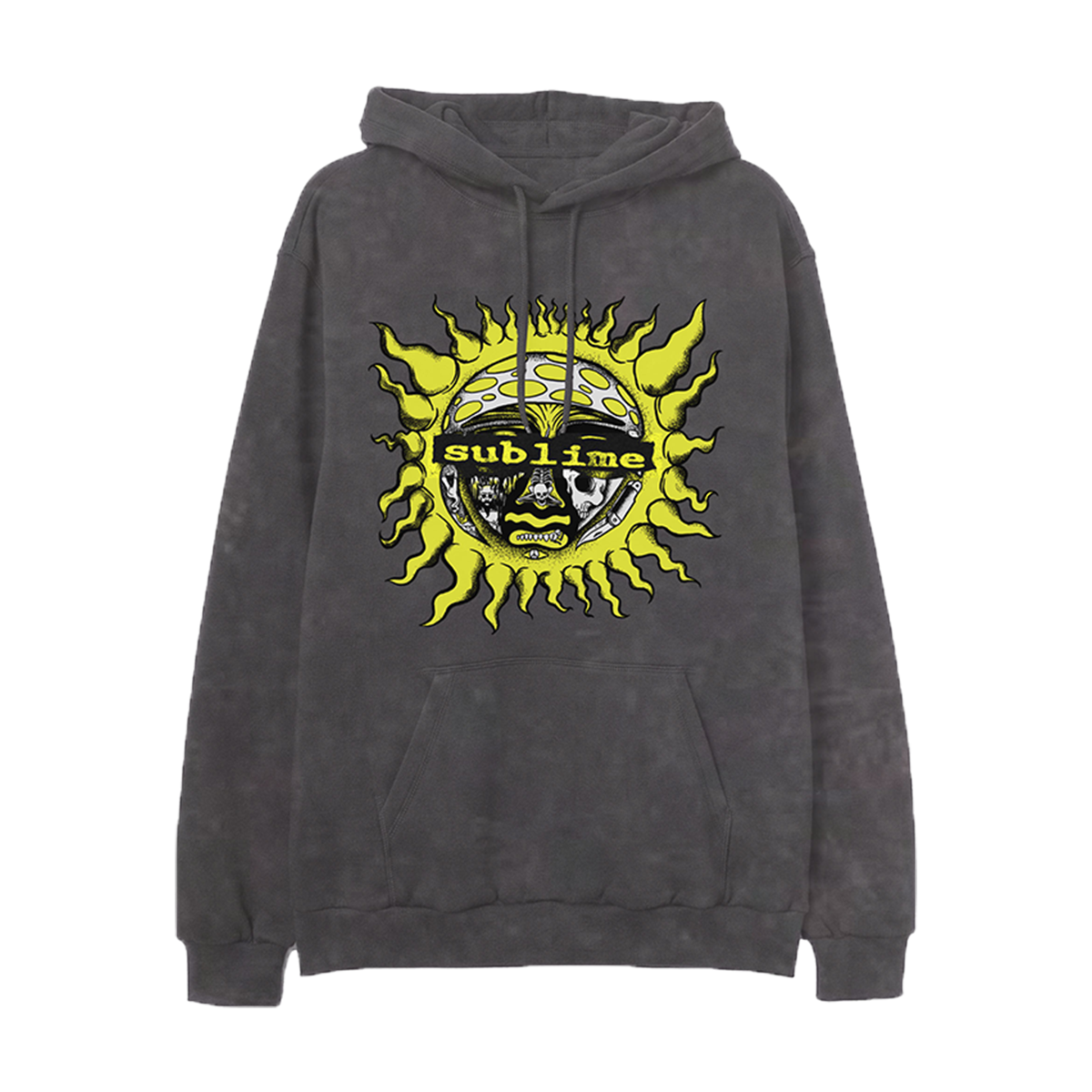 Mineral Washed Charcoal Hoodie - Sublime product image