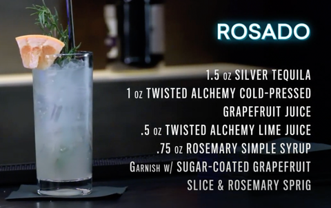 product recipe for the rosado