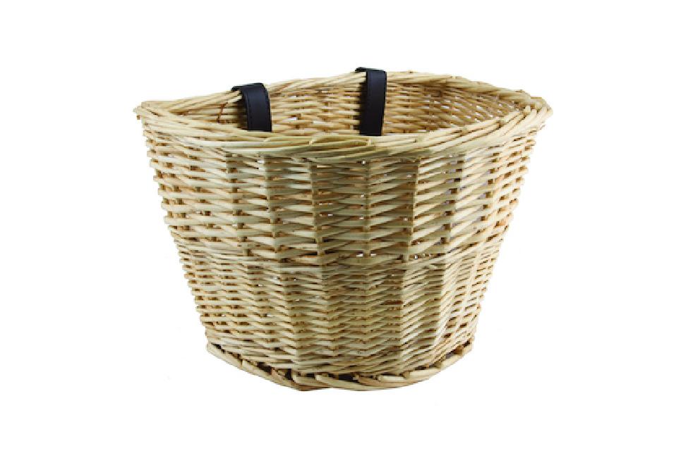 woven bike basket