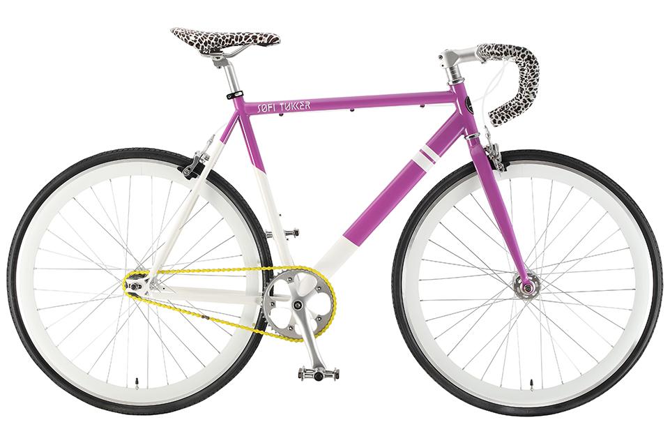 purple bike