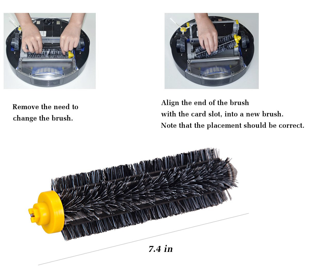 Replacement iRobot Roomba 780 790 770 760 Filter Brush Kits, Vacuum Cl