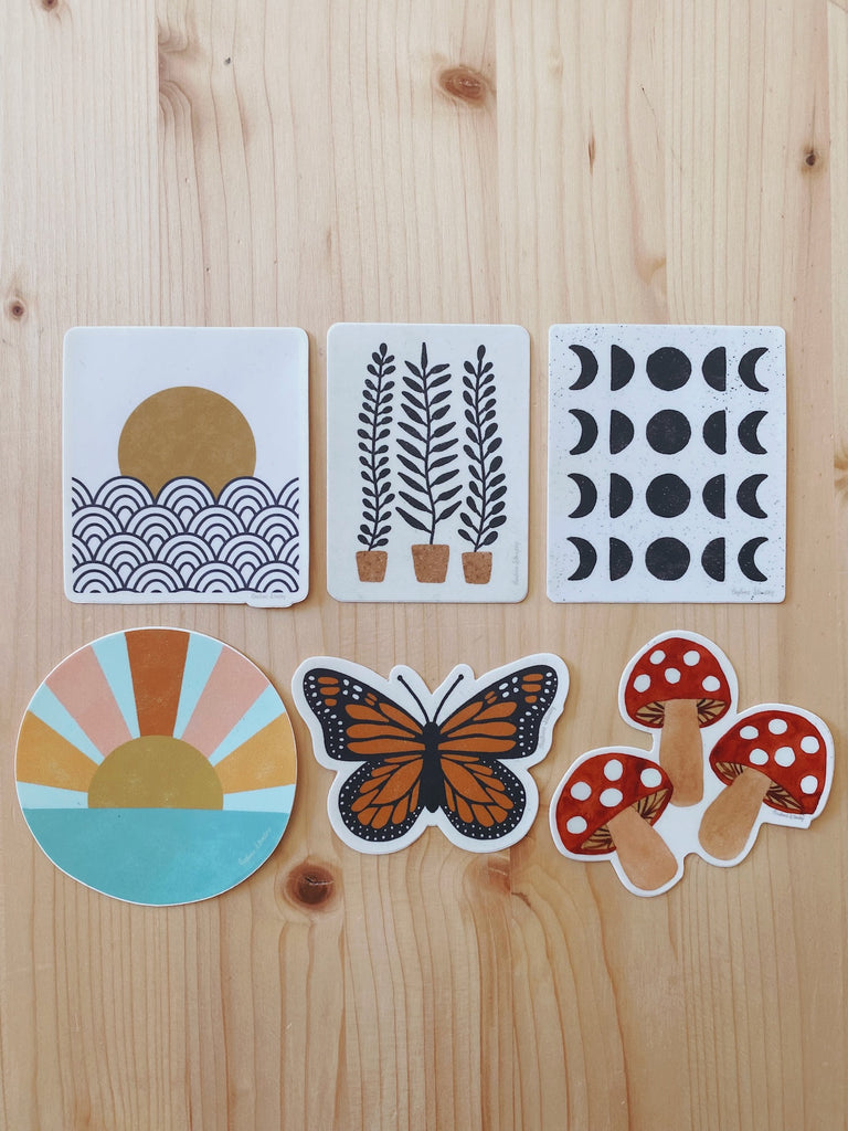 Pauline Stanley Art Stickers