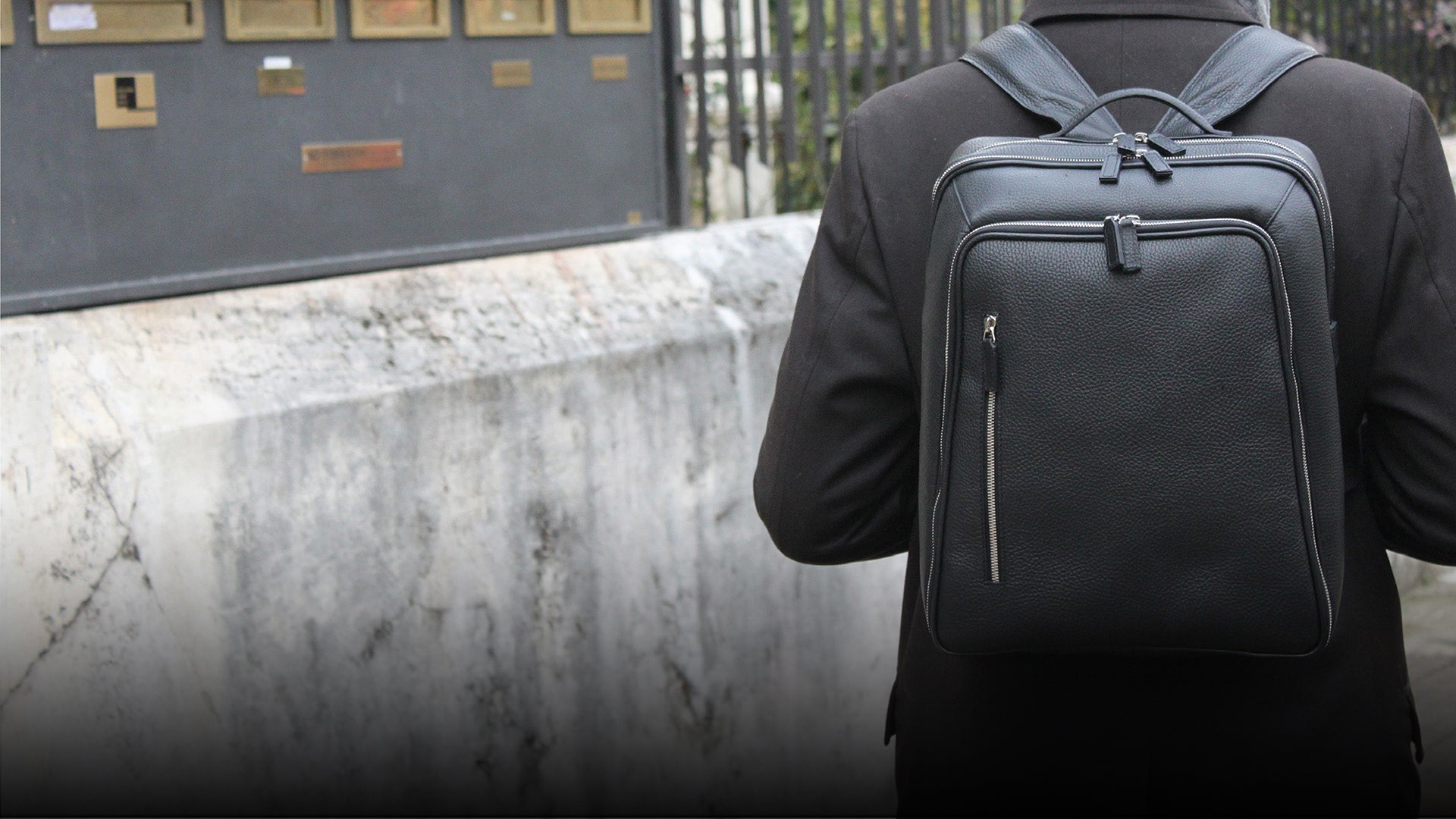 Leather backpack - zaino in pelle - Business