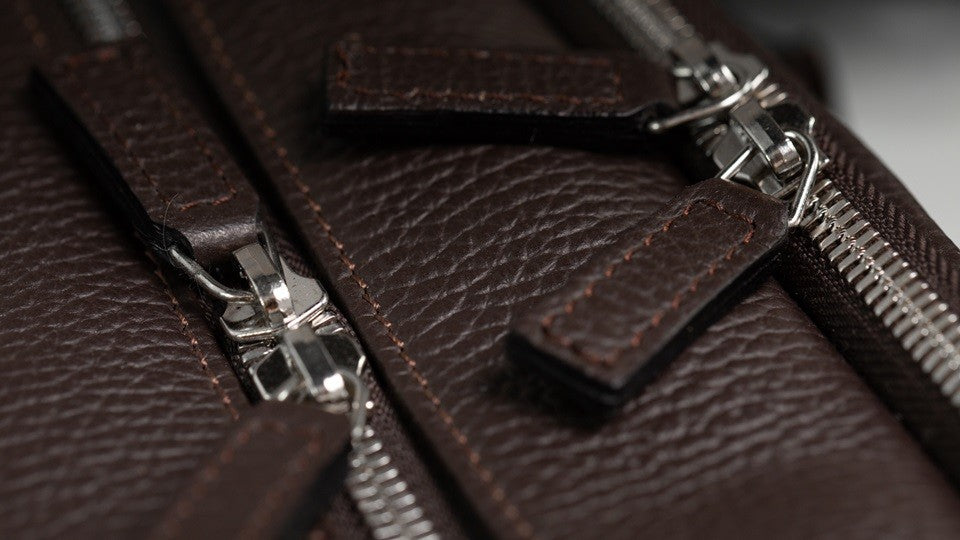 Borse da viaggio 24H | Leather Briefcase | LUDOVICO MARABOTTO