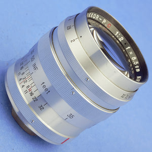 Nikon Nikkor-P.C 8.5cm F2 LTM Lens – THE LENS AND CAMERA STORE