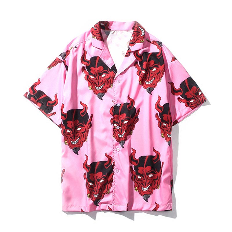 DEVIL HAWAIIAN SHIRT | RANDOM STREET 