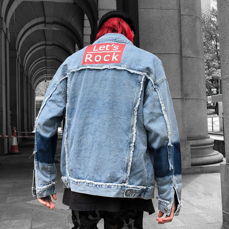 rock denim jacket