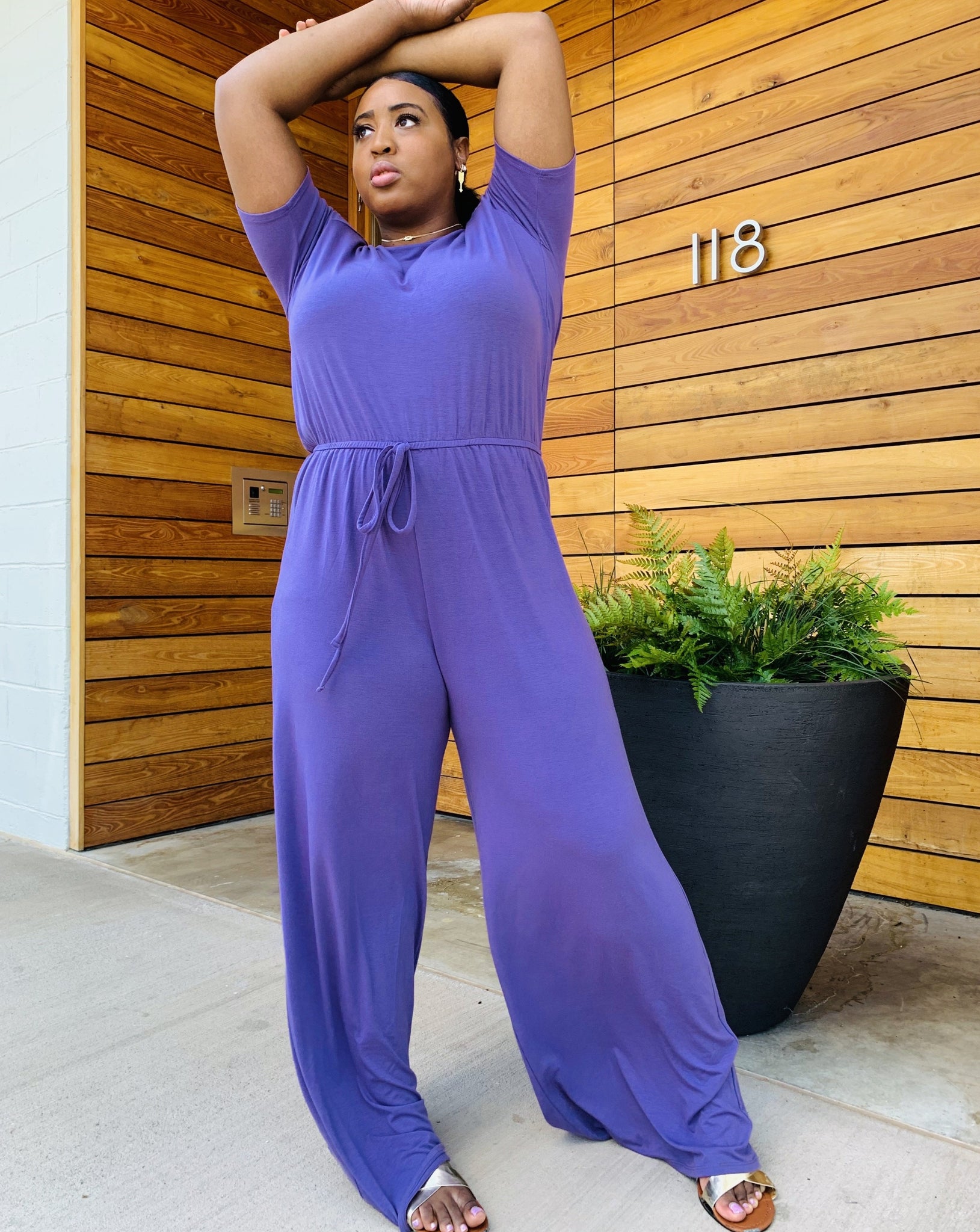 lavender womens jumpsuit