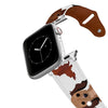 Dachshund Leather Apple Watch Band Apple Watch Band - Leather mistylaurel BELTS