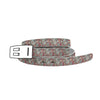 Paisley Magenta Skinny Belt-Skinny mistylaurel BELTS