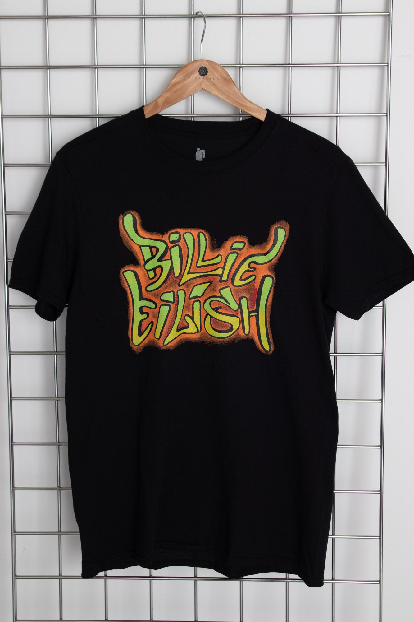 Daisy Street Licensed Relaxed T-Shirt With Billie Eilish Graffiti Print