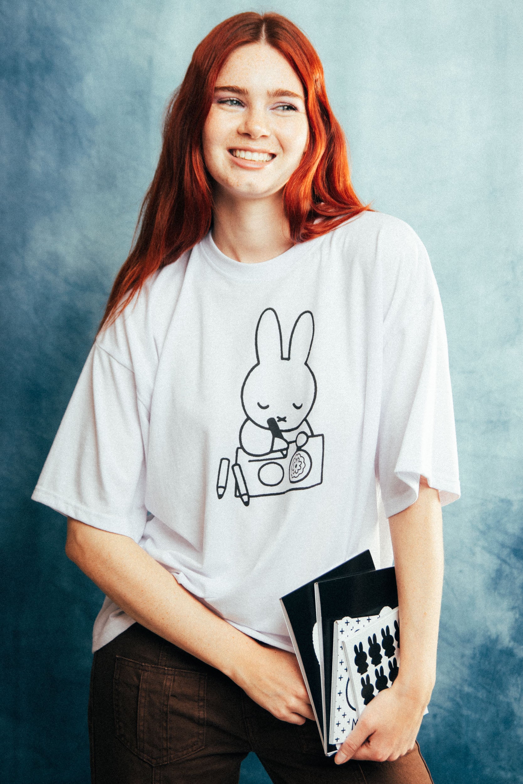 MIFFY X DAISY STREET MONO ART PRINT TEE