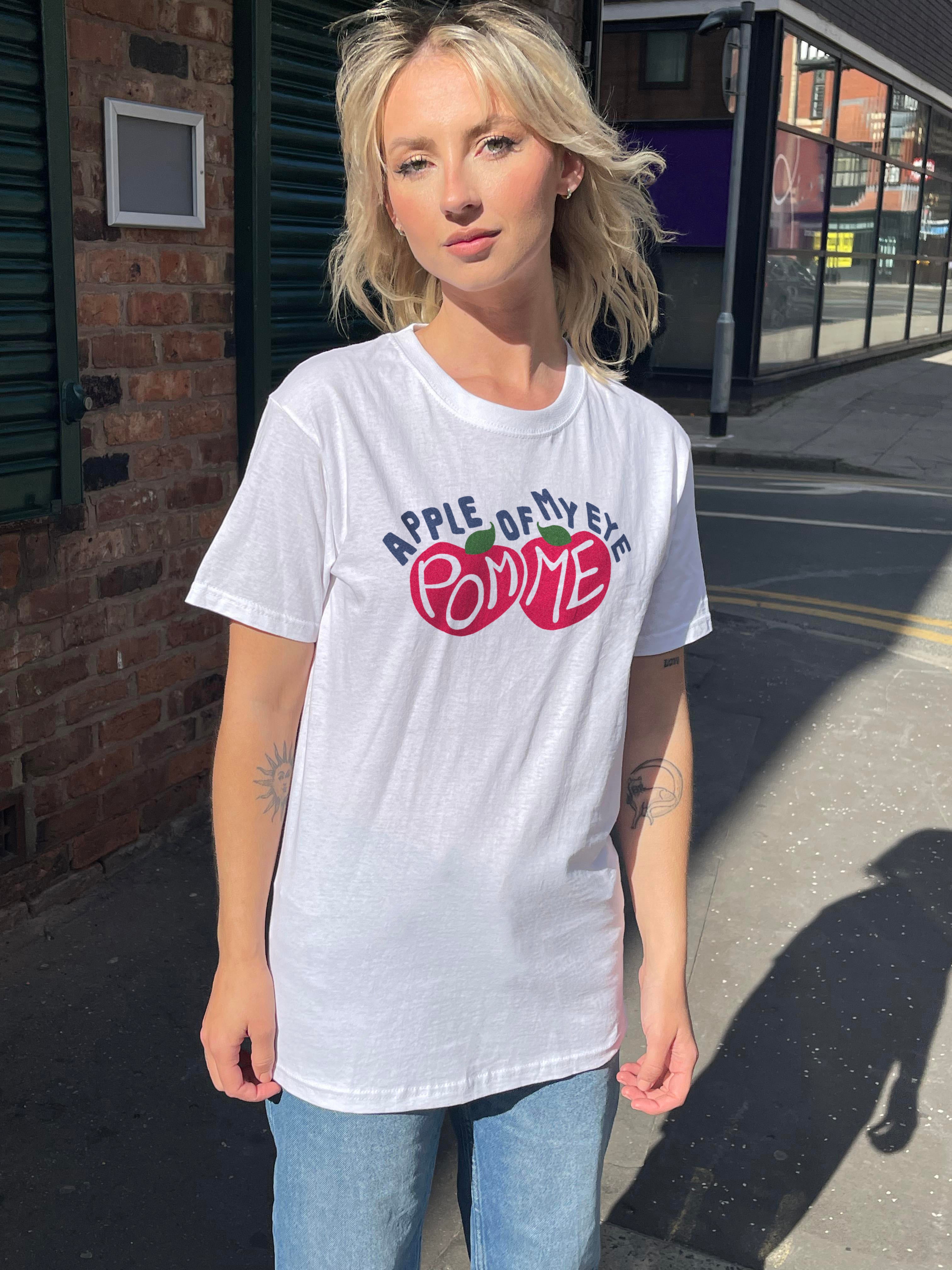 Daisy Street Relaxed T-Shirt with Pomme Graphic