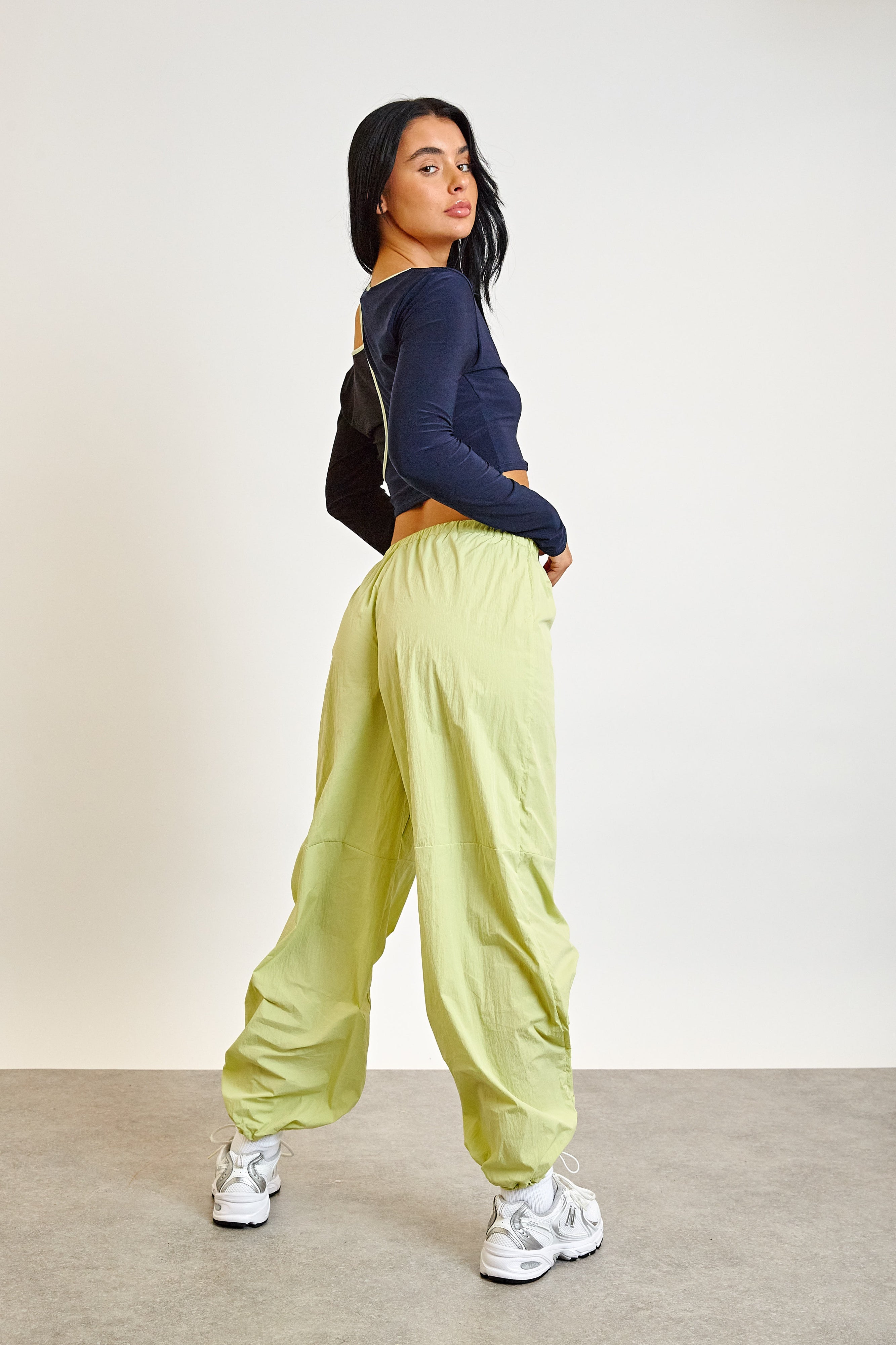 Daisy Street Parachute Trousers With Toggle