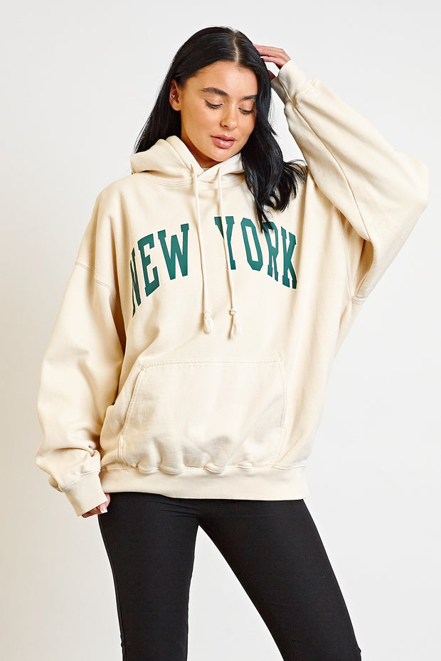 Daisy Street Fleece Sweatshirt With Brooklyn