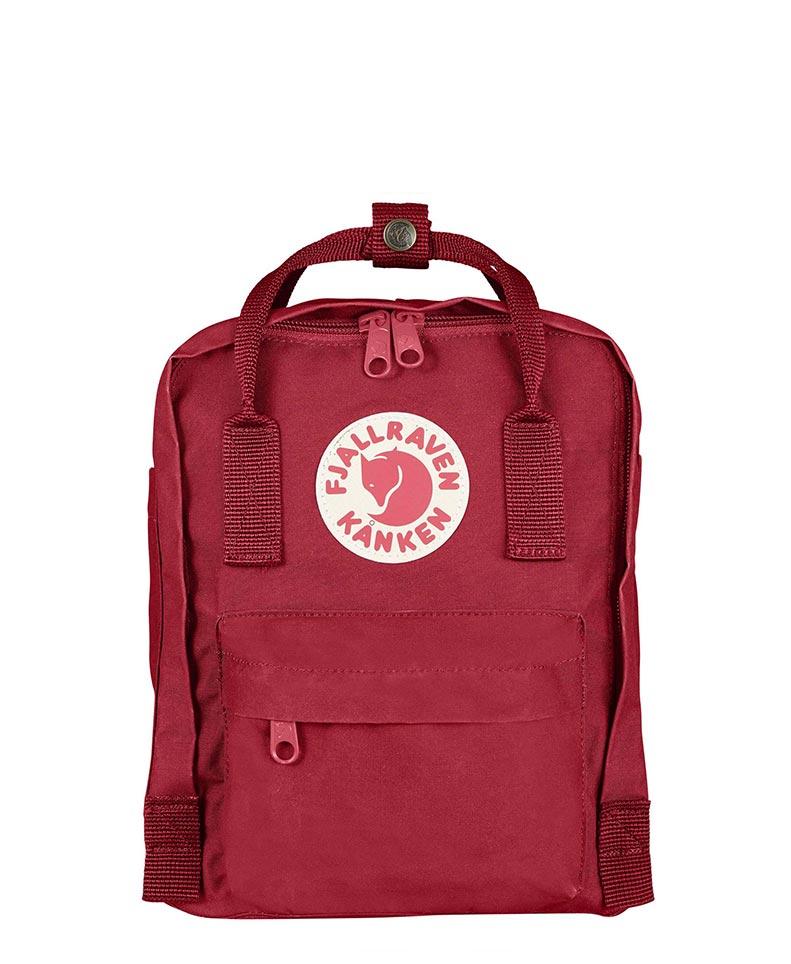 Fjällräven Kånken Mini Backpack Red –