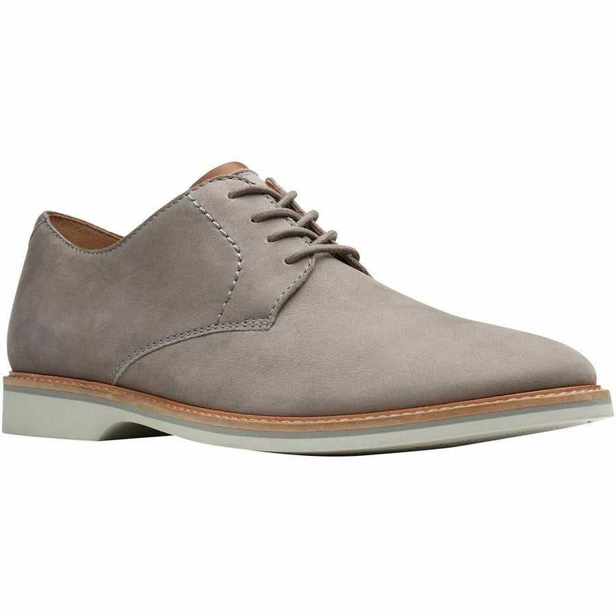 clarks grey nubuck