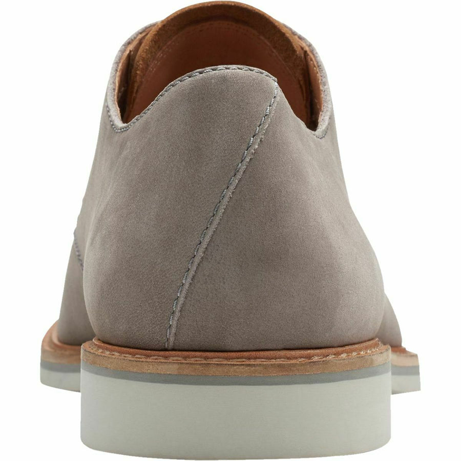 clarks grey nubuck