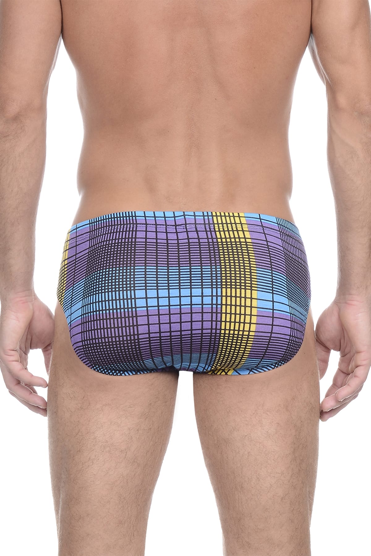 2(X)IST Plaid Purple Mod Modal Bikini