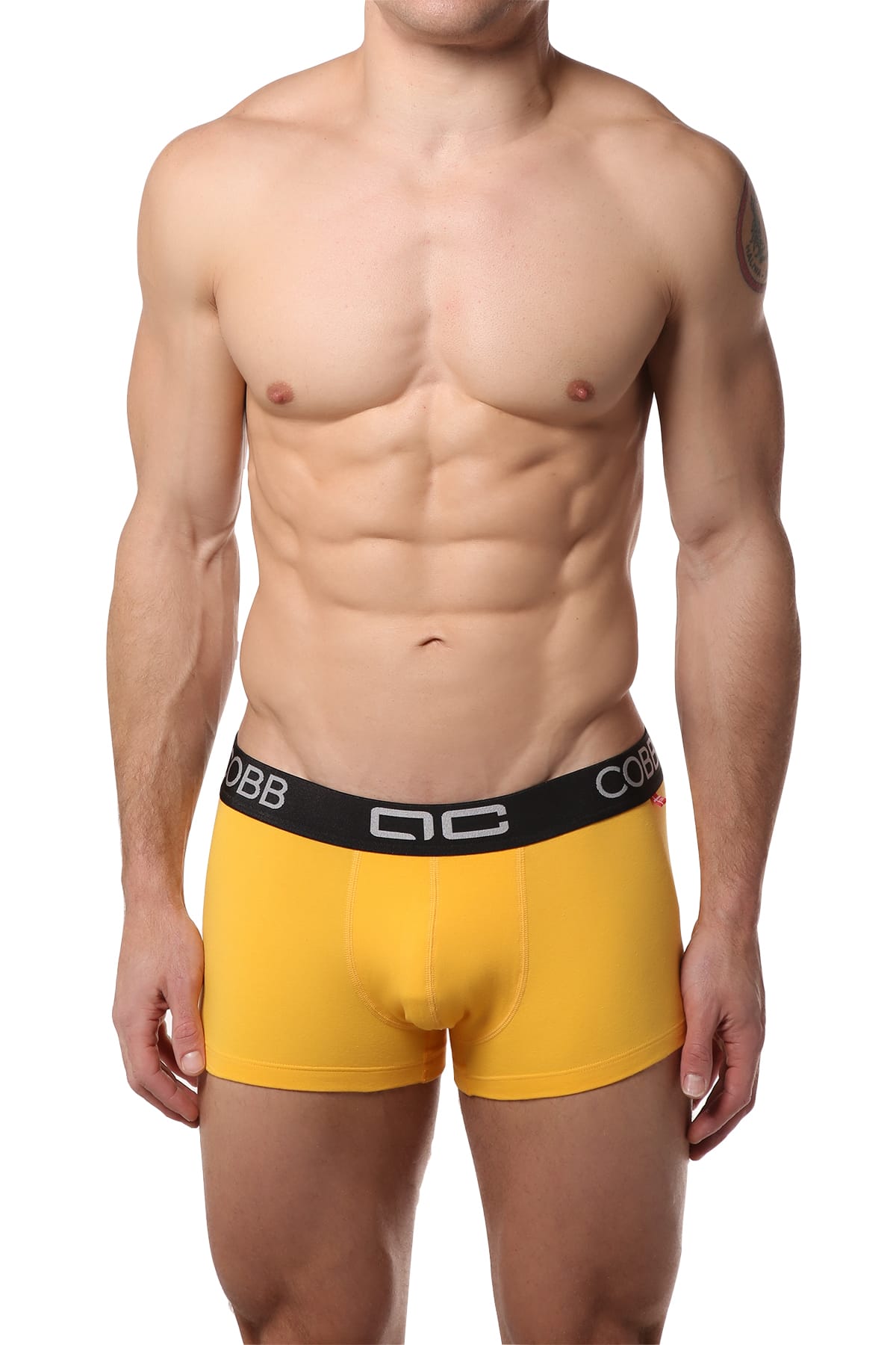 Alexander Cobb Yellow Short Boxer Trunk