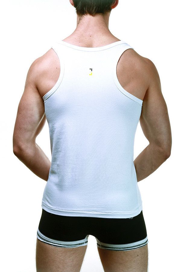 4Skins White Athletic Tank Top