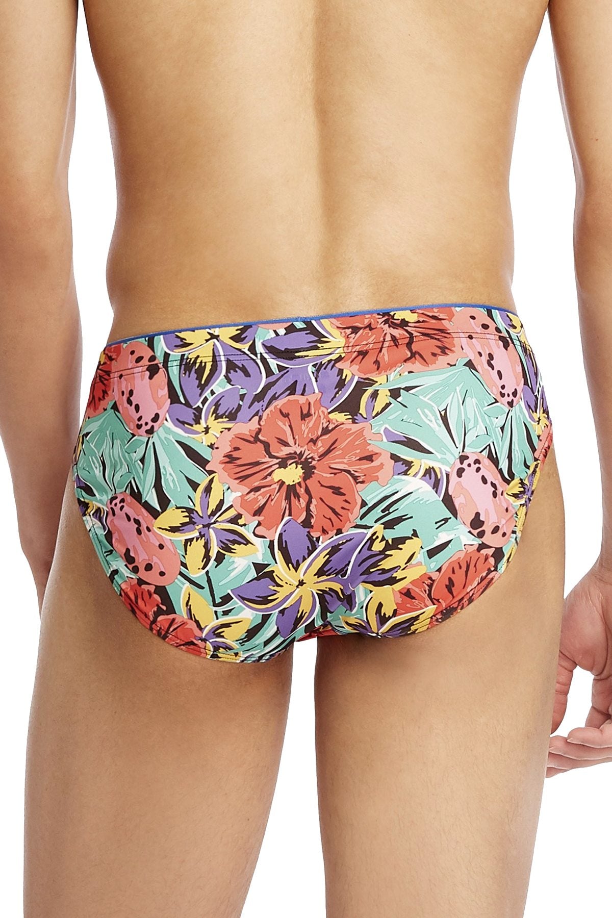 2(X)IST 80's Jungle Floral Sliq Micro Brief