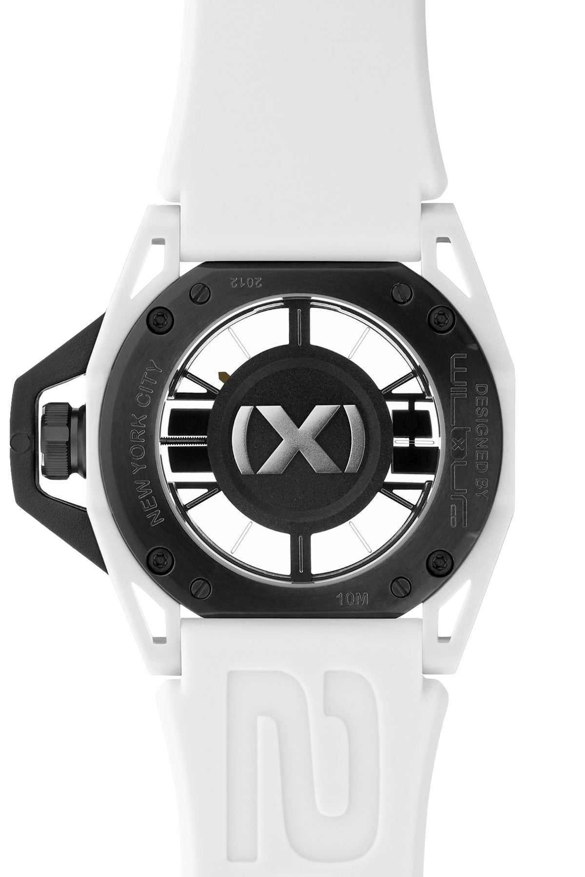 2(X)IST Arctic-White/Hazard-Red NYC Watch