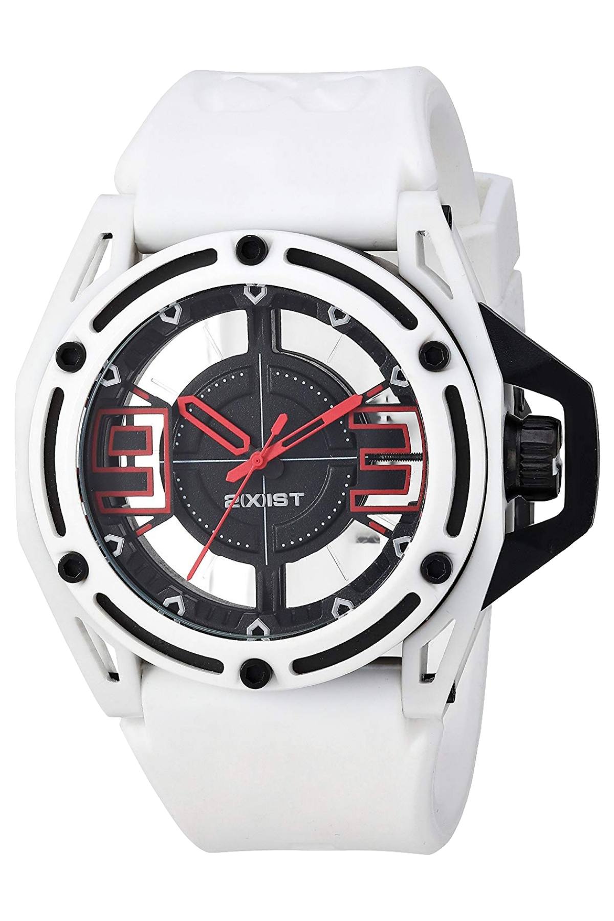 2(X)IST Arctic-White/Hazard-Red NYC Watch