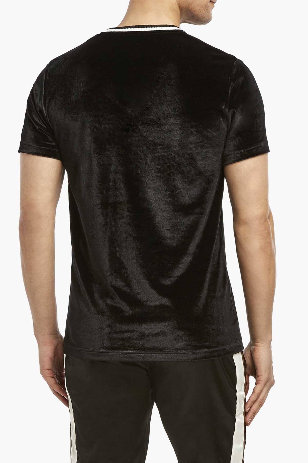 2(X)IST Black/Bronze-Brown After-Hours V-Neck Tee