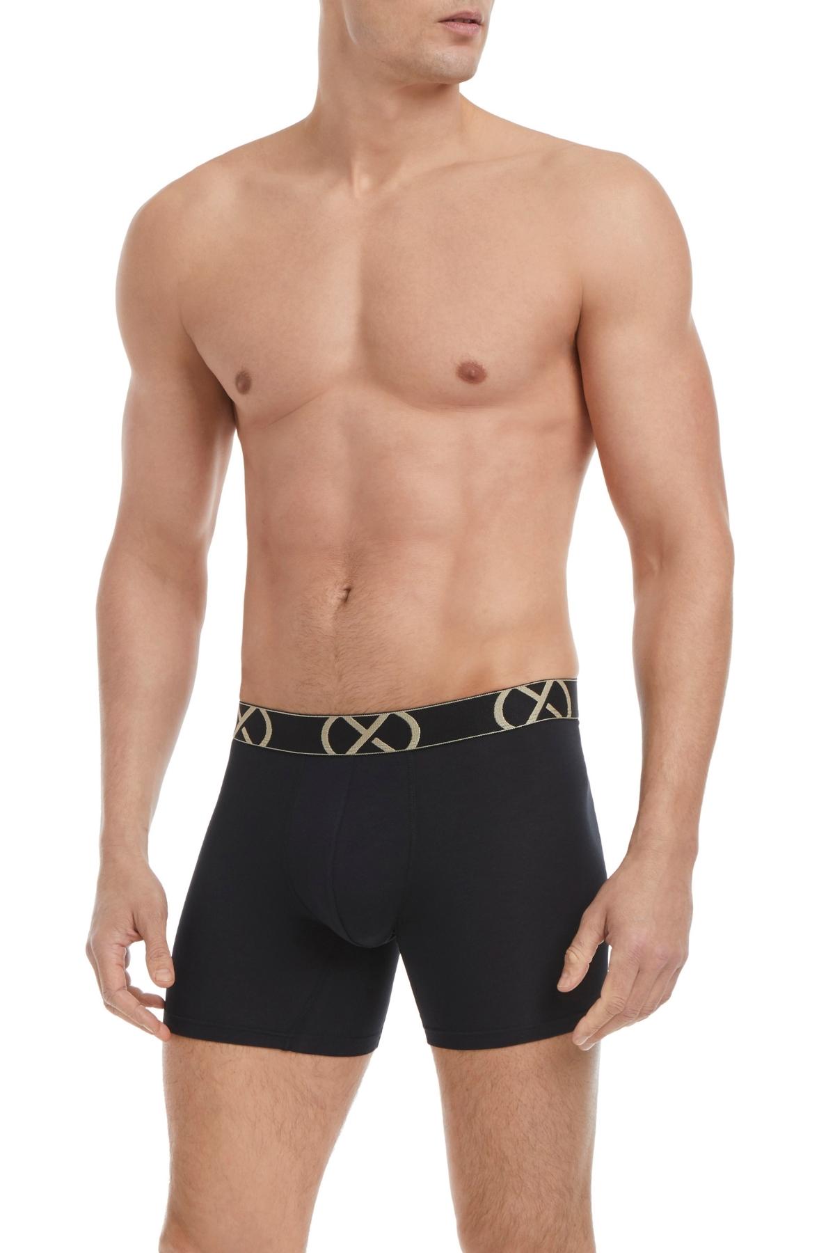 2(X)IST Black Luxe Boxer Brief 3-Pack