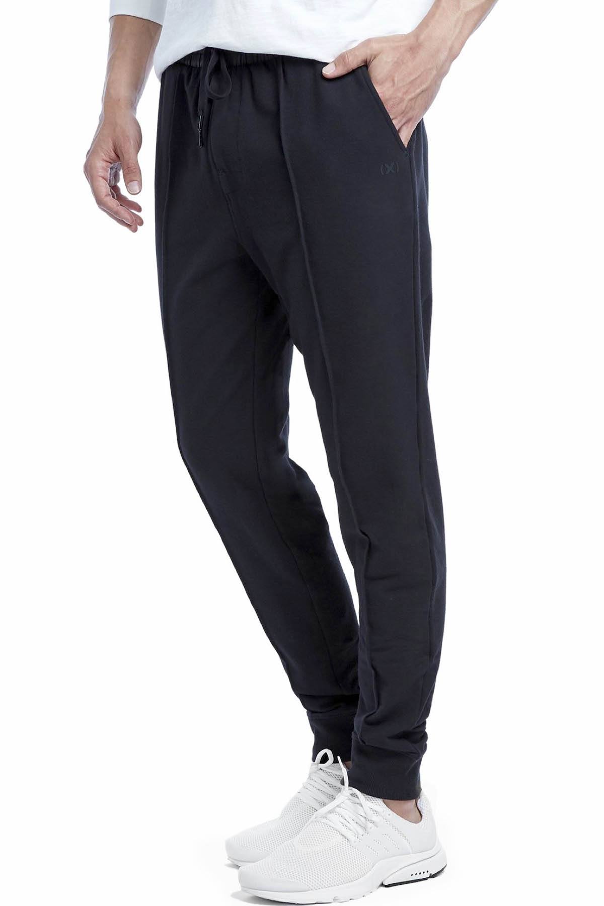 2(X)IST Black Modern Classic Lounge Pant