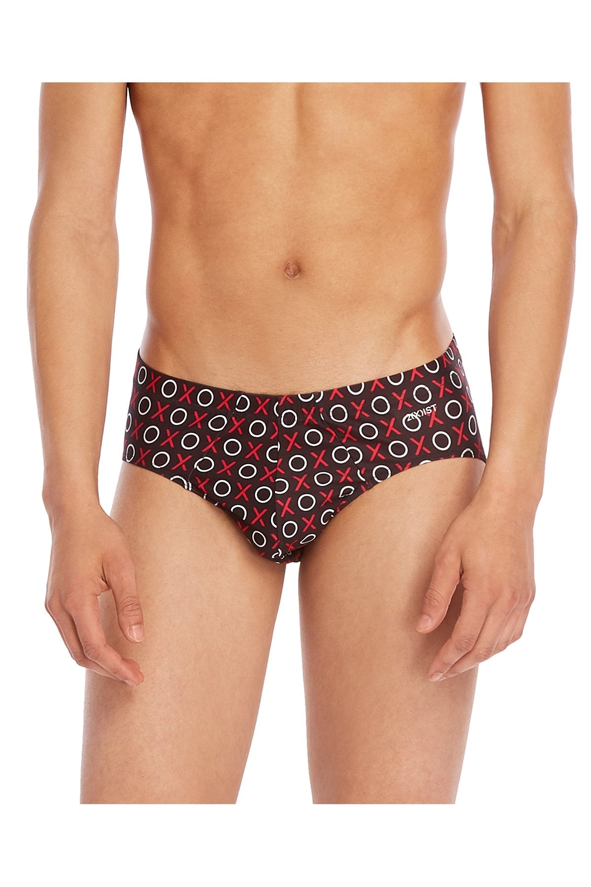 2(X)IST Black X's & O's Graphic Micro Bikini Brief