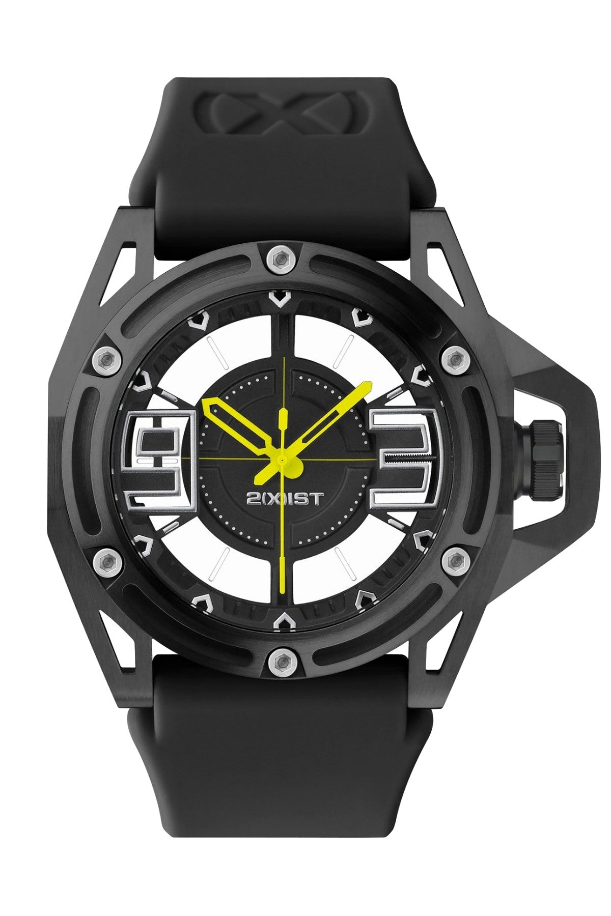 2(X)IST Black/Yellow 001 NYC Watch