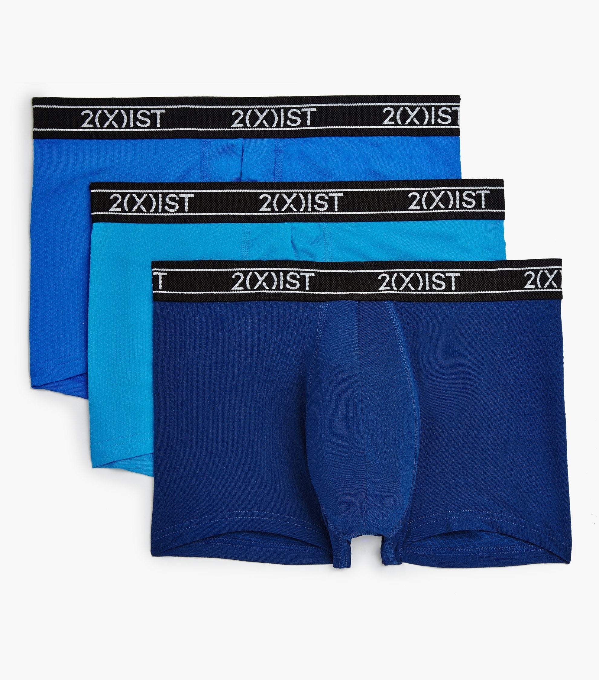 2(X)IST Blue Everyday Performance Trunks