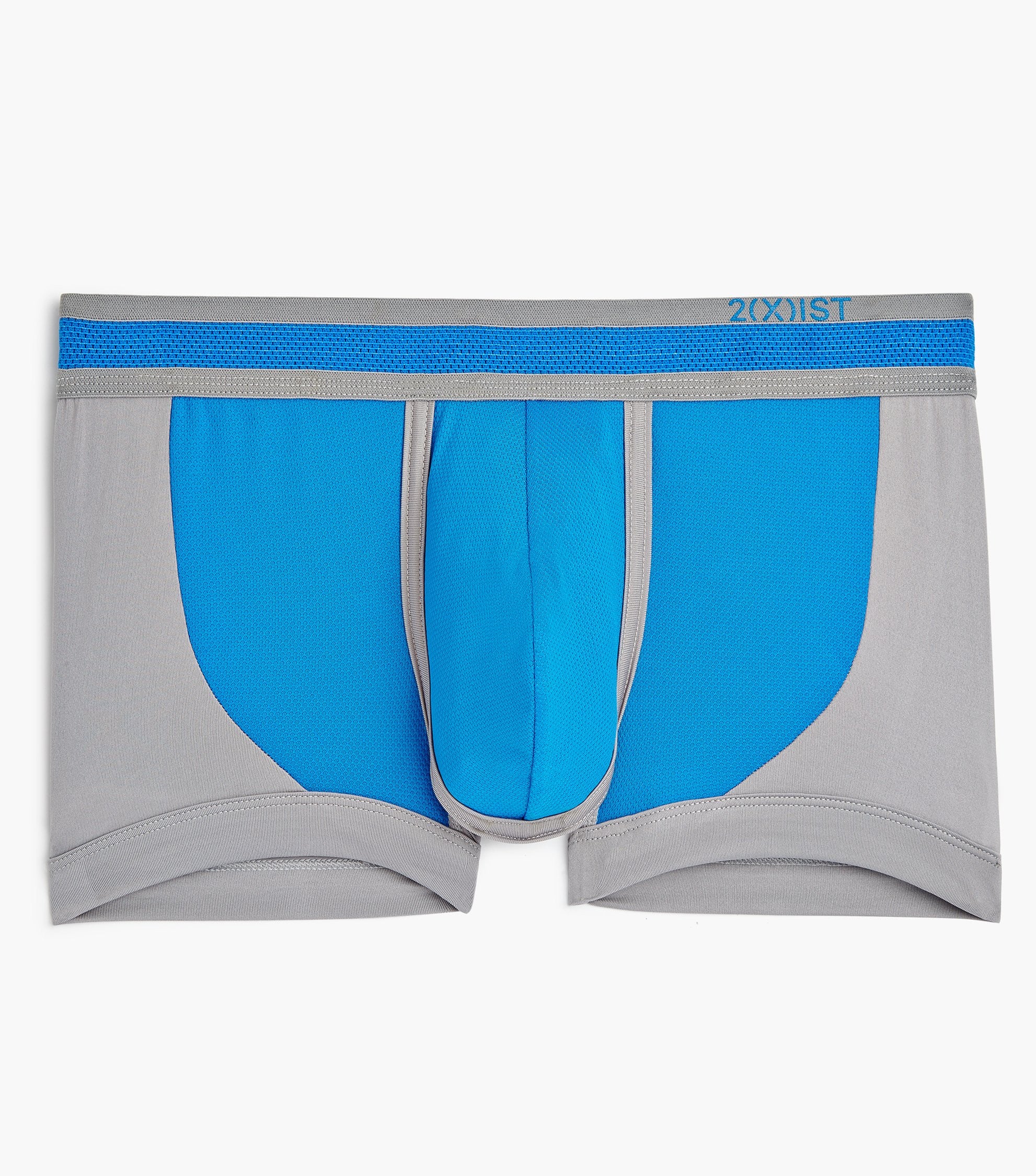 2(X)IST Blue Ultra Mesh No Show Trunk