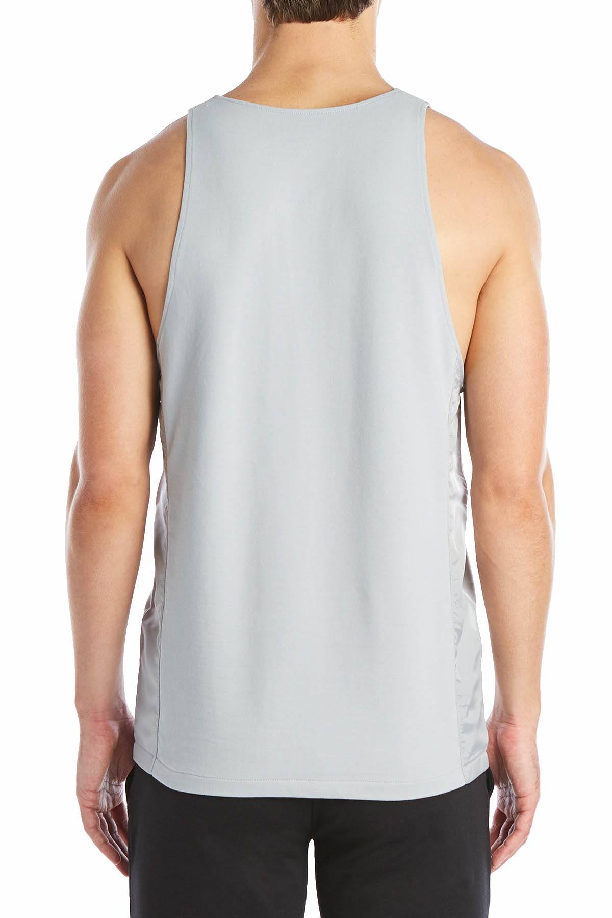 2(X)IST Cement-Grey Classic Scoop-Neck Tank Top