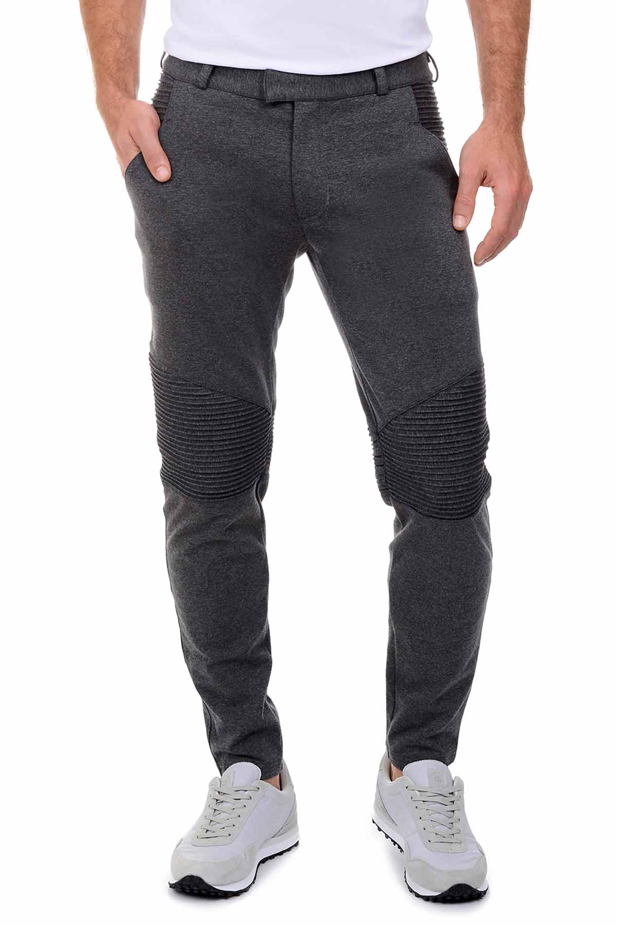 2(X)IST Charcoal Modern Sport Tapered Moto Pant