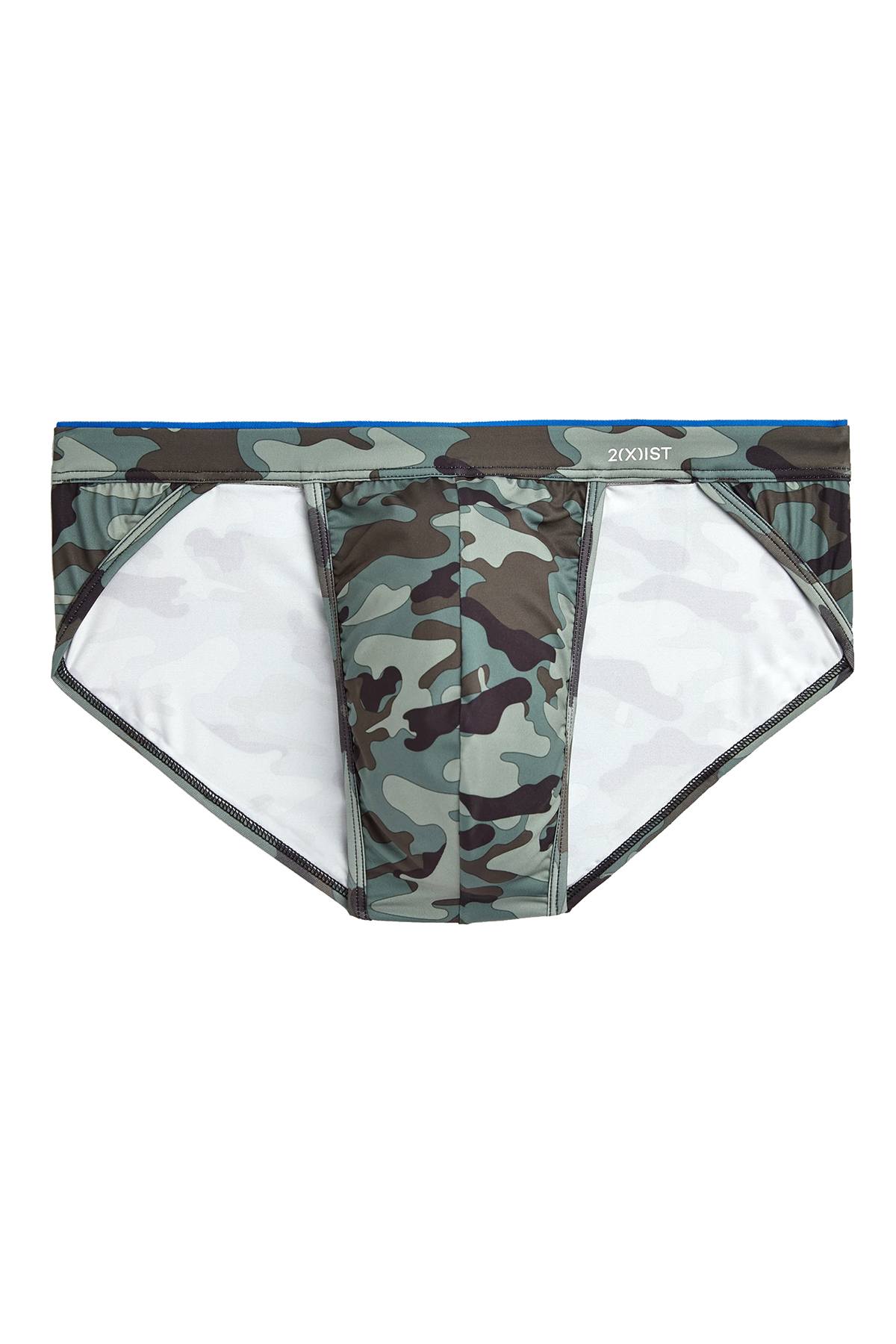 2(X)IST Green Gables Traditional Camo Sliq Micro Sport Brief