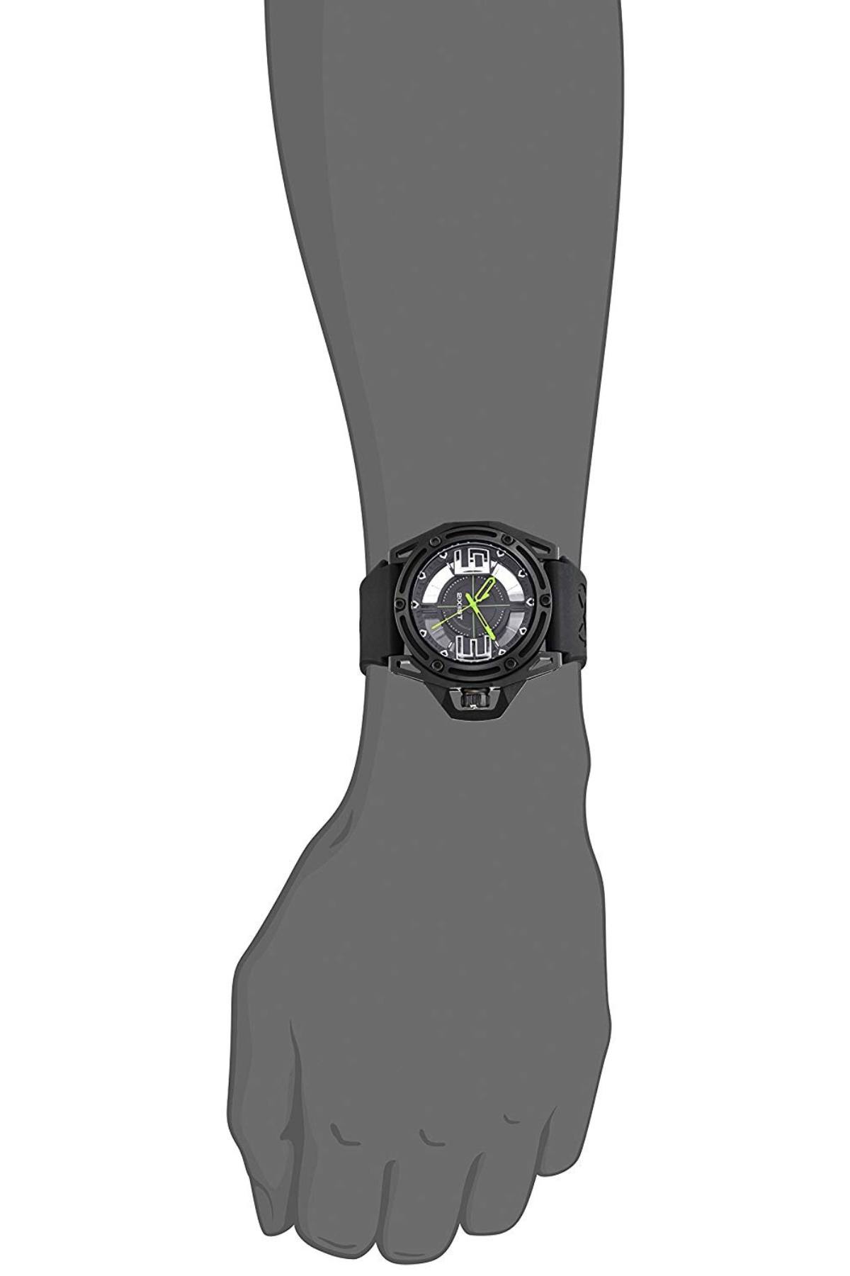 2(X)IST Jet-Black/Toxic-Green NYC Watch