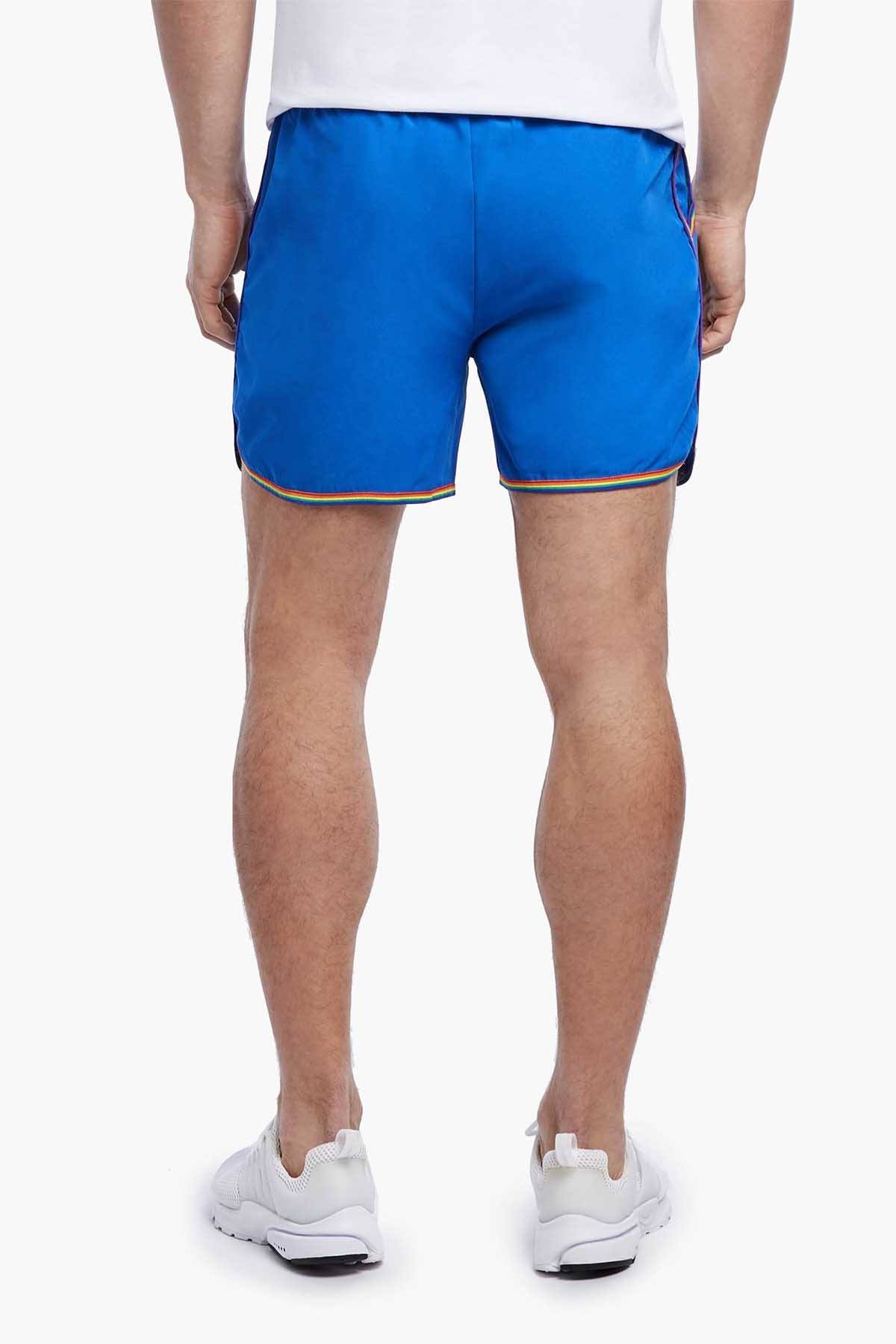 2(X)IST Lapis-Blue/Rainbow Pride Short