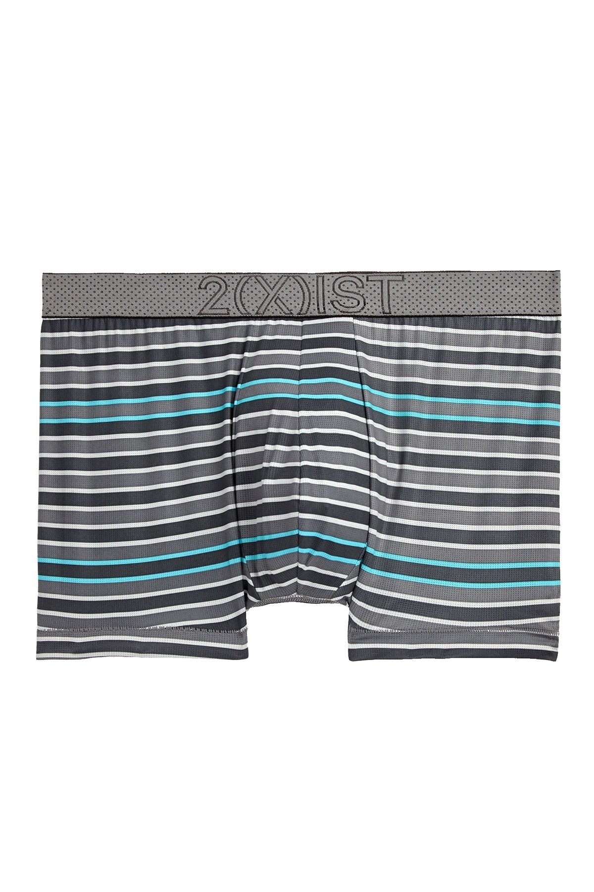 2(X)IST Lead Double-Stripe Speed Dri Mesh No-Show Trunk